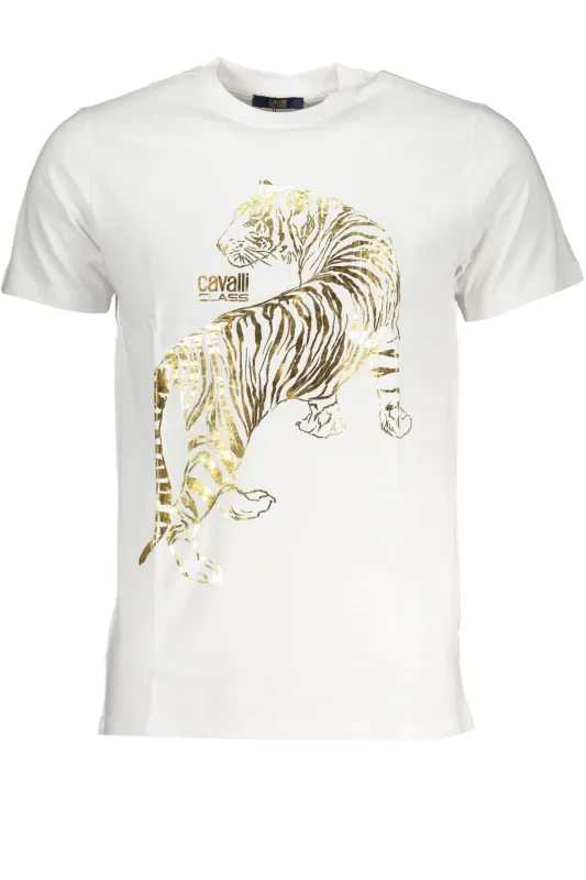 CAVALLI CLASS MEN S SHORT SLEEVED T-SHIRT WHITE sold by Siebentaschen