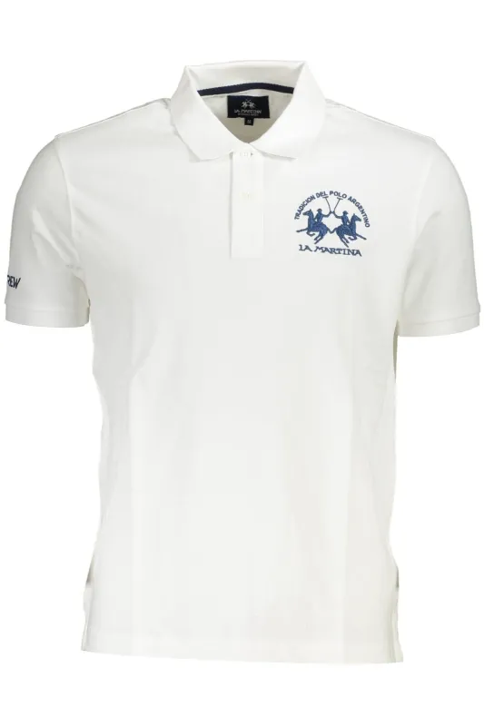 LA MARTINA MEN S SHORT SLEEVE POLO WHITE sold by Siebentaschen