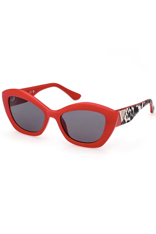 GUESS JEANS WOMAN RED SUNGLASSES sold by Siebentaschen