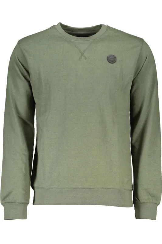 GIAN MARCO VENTURI SWEATSHIRT WITHOUT ZIP MEN GREEN sold by Siebentaschen