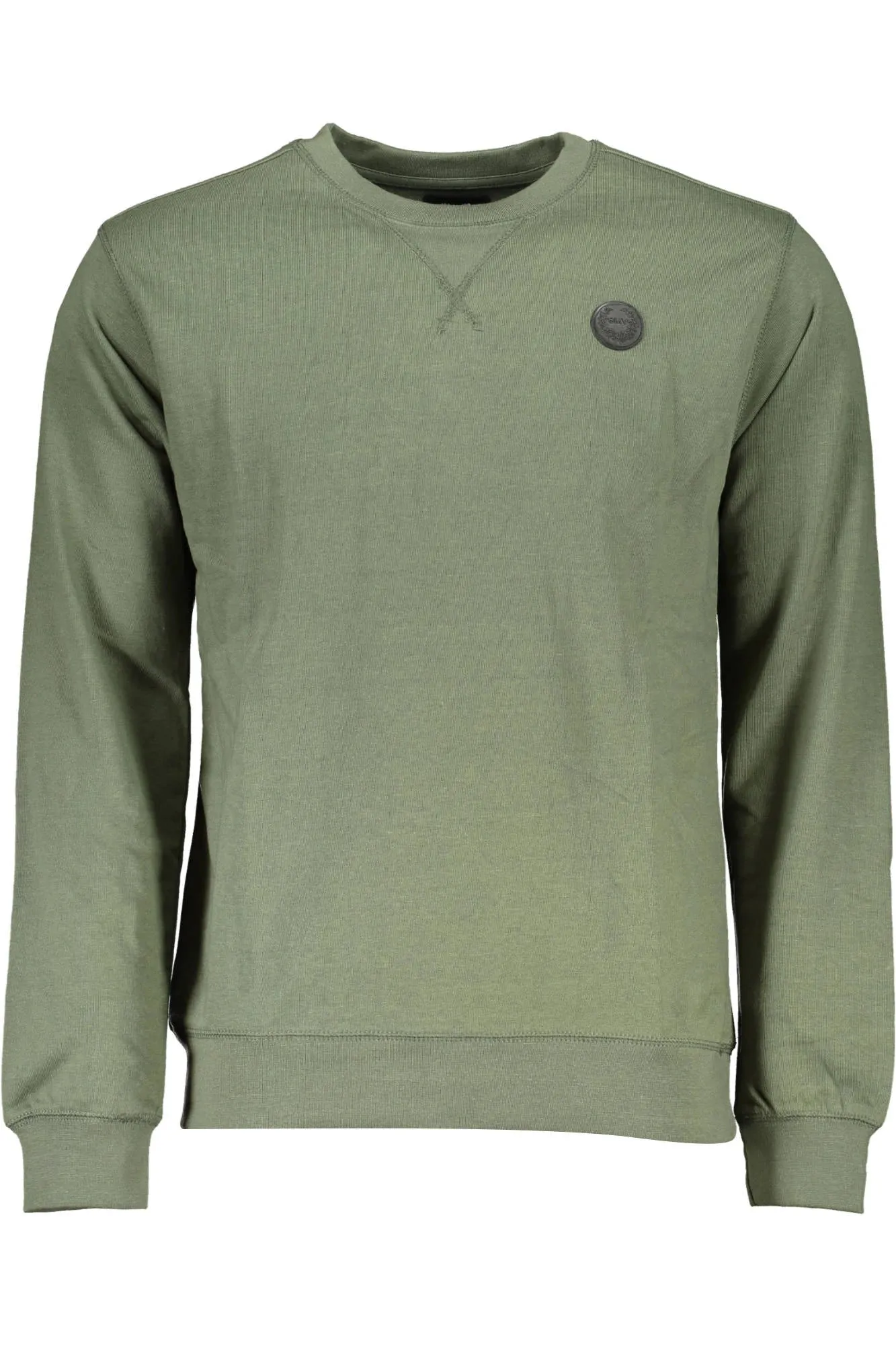 GIAN MARCO VENTURI SWEATSHIRT WITHOUT ZIP MEN GREEN sold by Siebentaschen