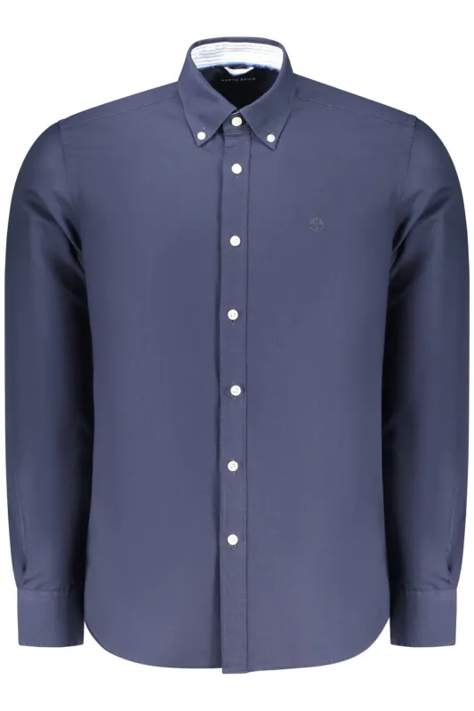 NORTH SAILS MEN S LONG-SLEEVED SHIRT, BLUE sold by Siebentaschen