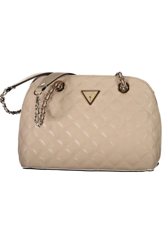 GUESS JEANS WOMEN S BAG BEIGE made by Guess