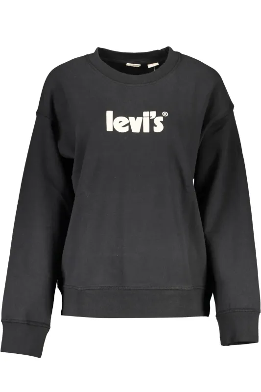 LEVI S SWEATSHIRT WITHOUT ZIP WOMAN BLACK sold by Siebentaschen