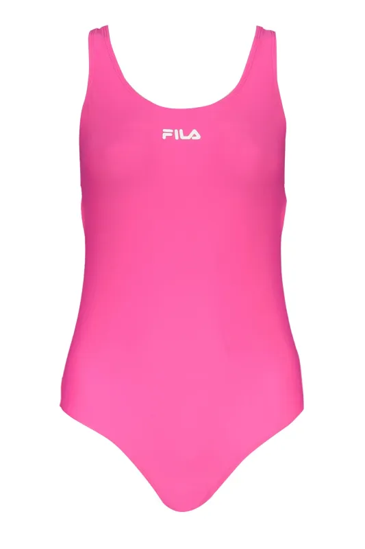 FILA WOMEN S PINK ONE-PIECE SWIMSUIT sold by Siebentaschen