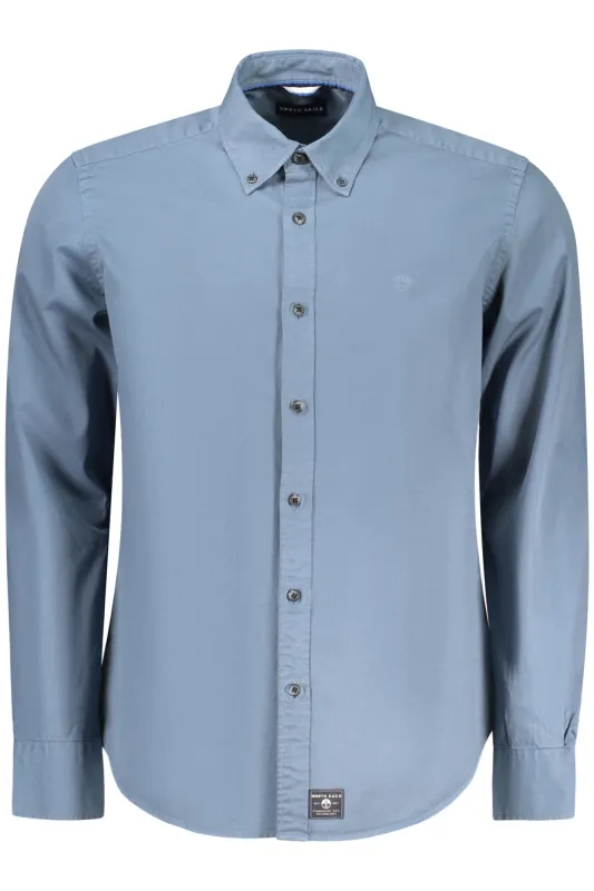 NORTH SAILS MEN S LONG-SLEEVED SHIRT, BLUE sold by Siebentaschen