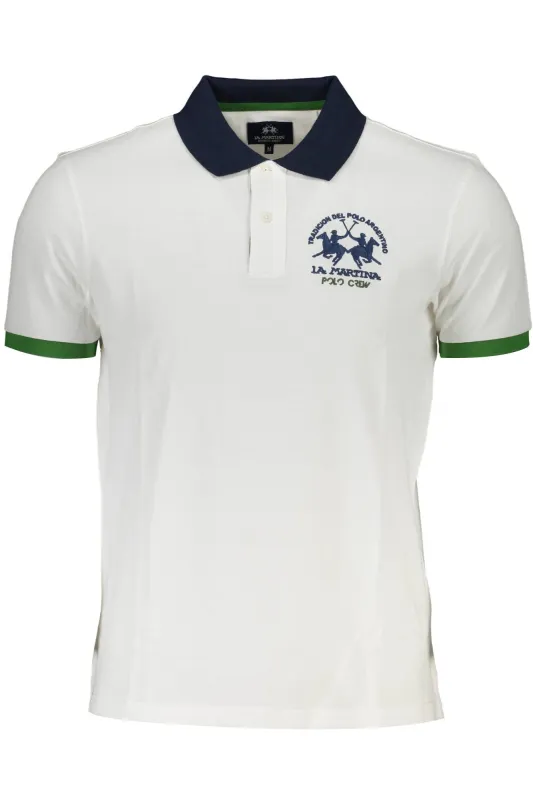 LA MARTINA MEN S SHORT SLEEVE POLO WHITE sold by Siebentaschen