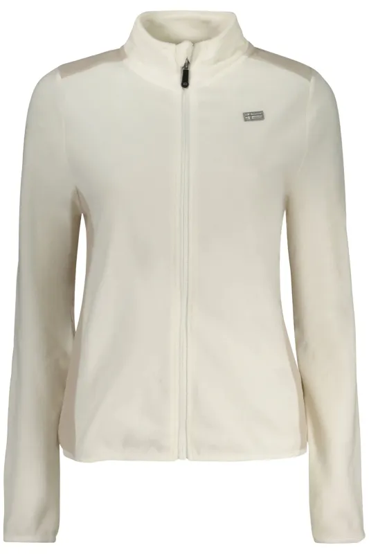 NORWAY 1963 WOMEN S WHITE ZIP-UP SWEATSHIRT sold by Siebentaschen