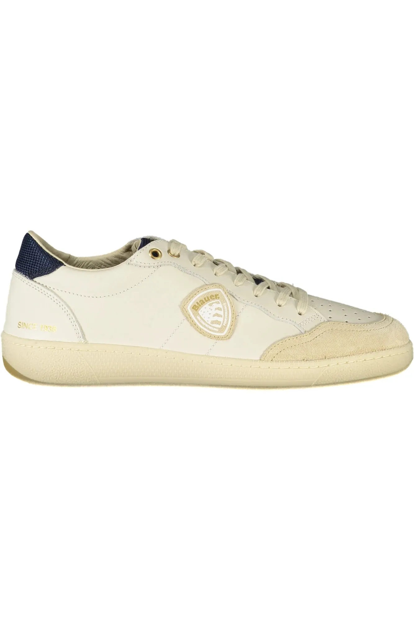 BLAUER SPORTS SHOES MEN WHITE sold by Siebentaschen