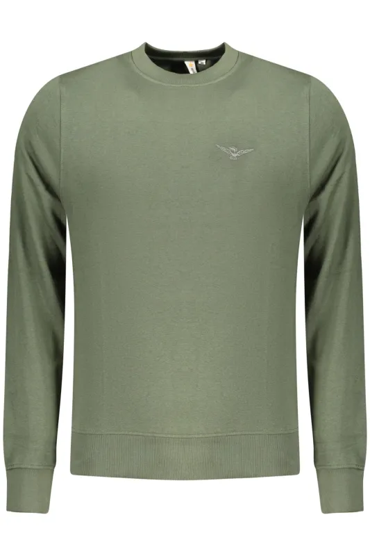 MILITARY ACADEMY MEN S ZIP-UP SWEATSHIRT, GREEN sold by Siebentaschen