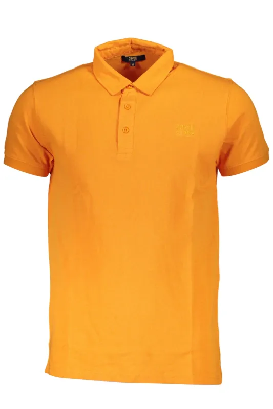 CAVALLI CLASS POLO SHORT SLEEVES MEN ORANGE sold by Siebentaschen