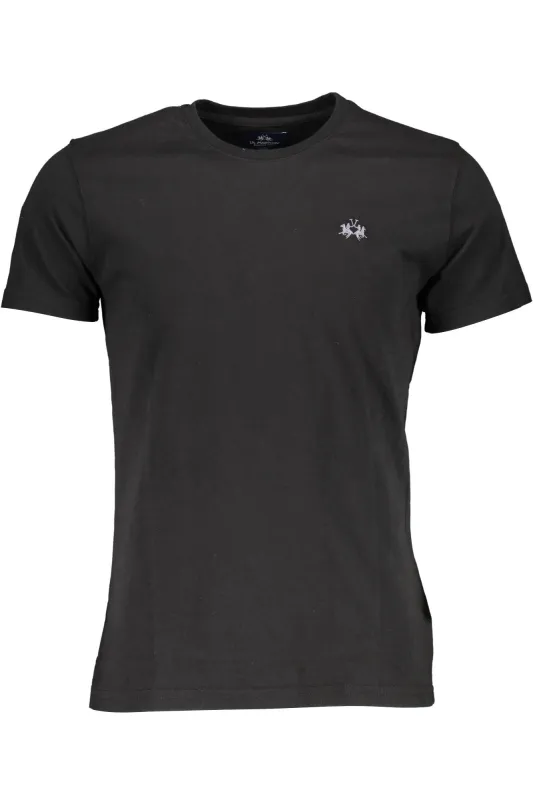LA MARTINA MEN S SHORT SLEEVE T-SHIRT BLACK sold by Siebentaschen