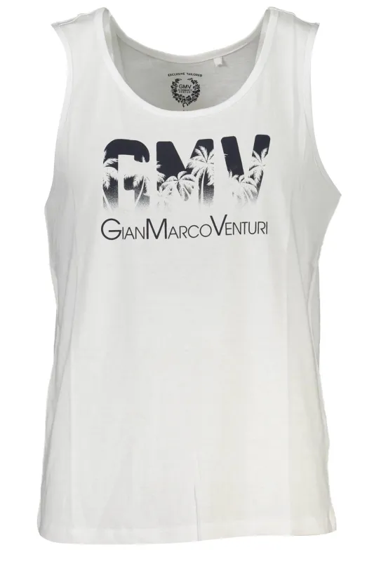 GIAN MARCO VENTURI MEN S WHITE TANK TOP sold by Siebentaschen