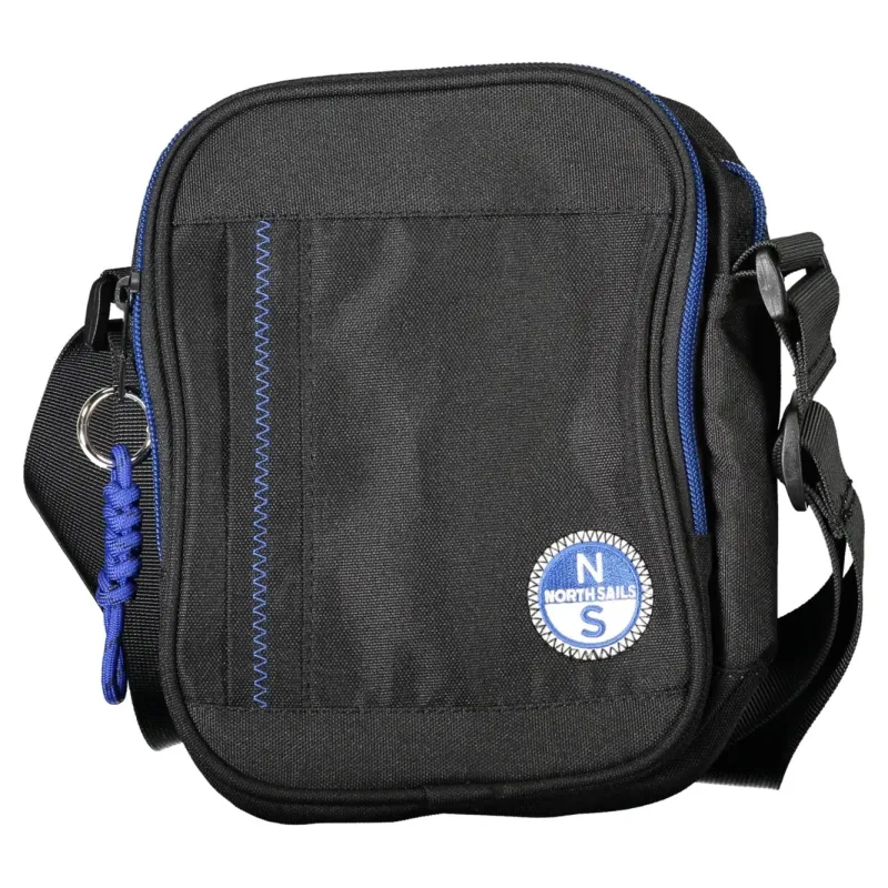 Men’s Black Shoulder Bag with Adjustable Strap sold by Siebentaschen