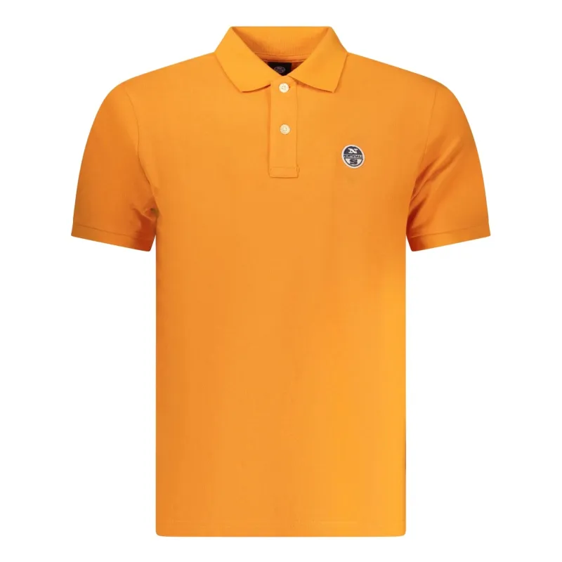 NORTH SAILS MEN S SHORT-SLEEVE POLO SHIRT, ORANGE sold by Siebentaschen