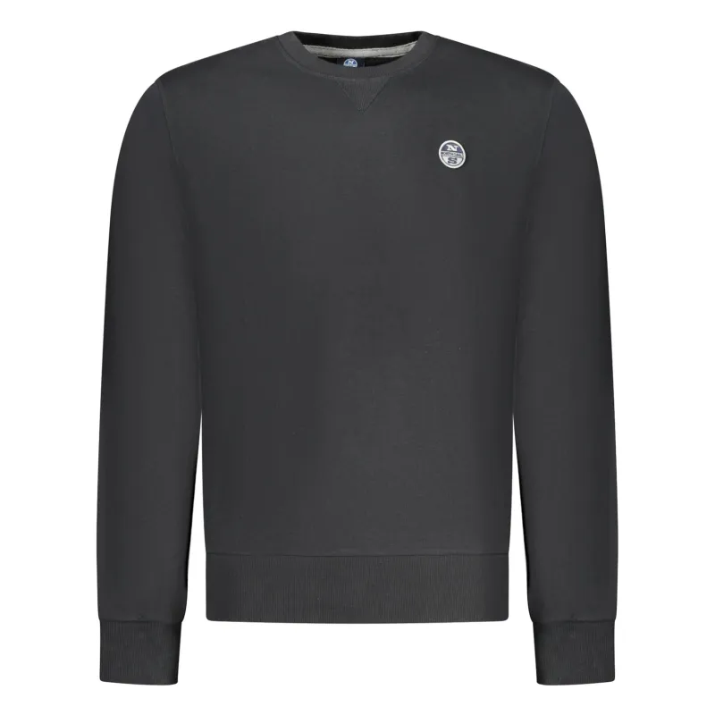 NORTH SAILS MEN S BLACK ZIP-UP SWEATSHIRT made by North Sails