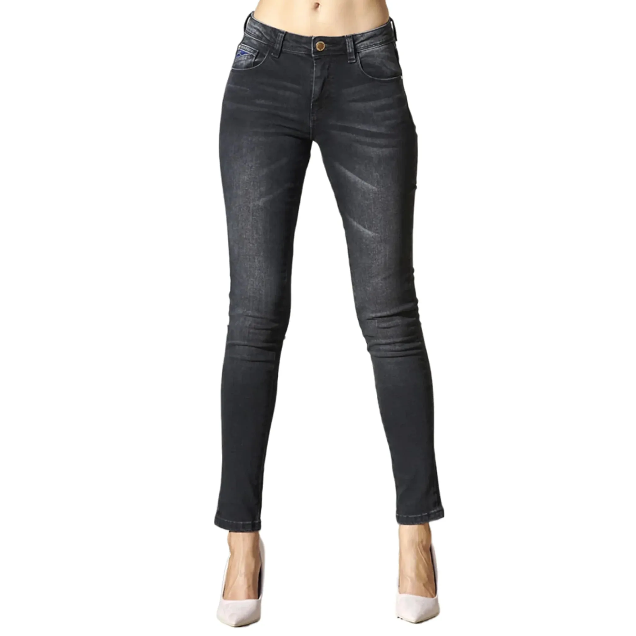 Black Denim Jeans for Women sold by Siebentaschen