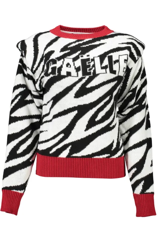 GAELLE PARIS WHITE WOMAN SWEATER sold by Siebentaschen