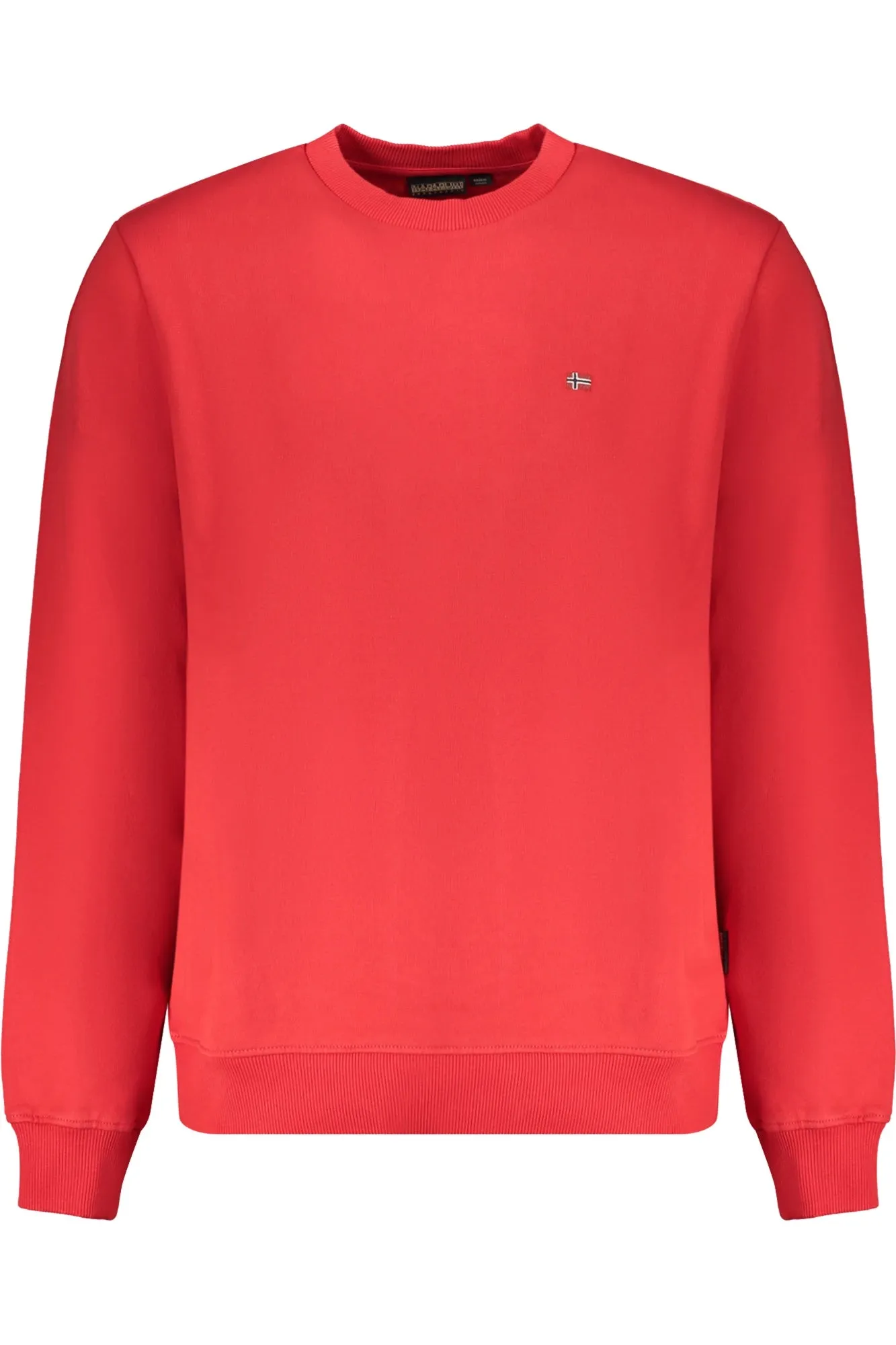 NAPAPIJRI RED MEN S ZIP-LESS SWEATSHIRT sold by Siebentaschen