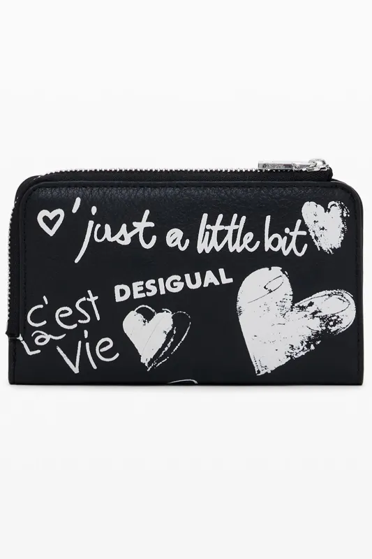 DESIGUAL WOMEN S BLACK WALLET sold by Siebentaschen