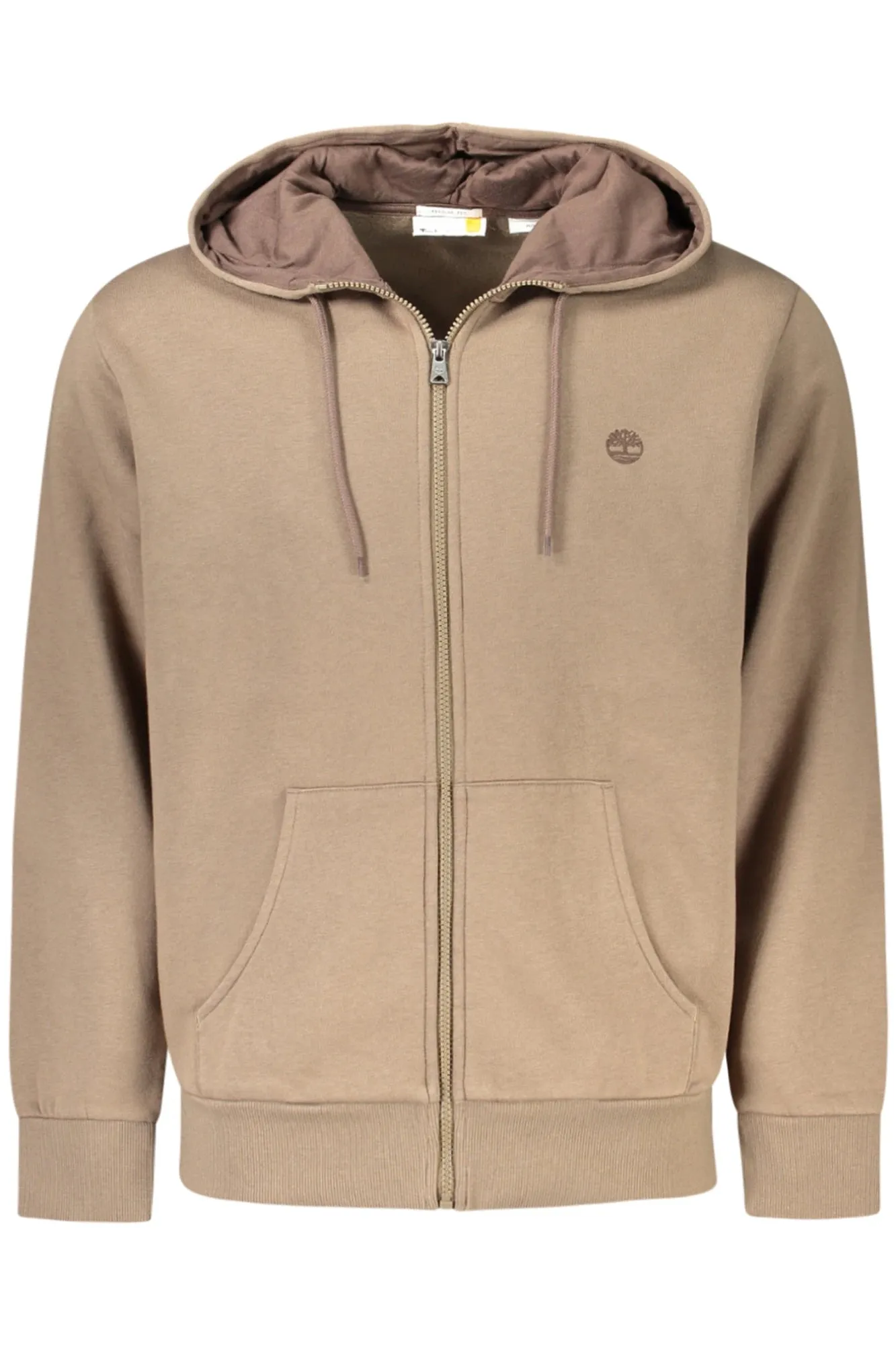 TIMBERLAND MEN S BROWN ZIP-UP SWEATSHIRT sold by Siebentaschen