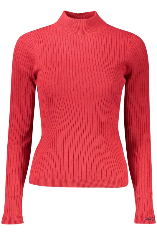 PEPE JEANS WOMEN S RED SWEATER sold by Siebentaschen