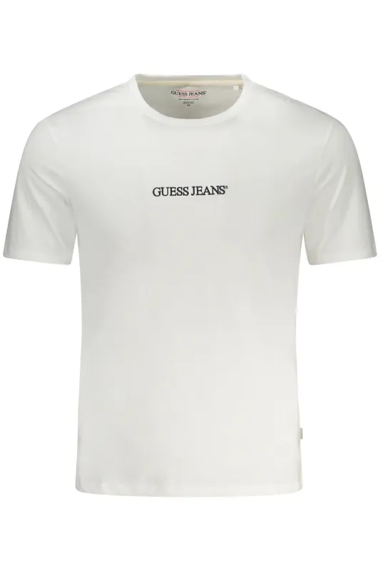 GUESS JEANS SHORT SLEEVE T-SHIRT MEN WHITE sold by Siebentaschen