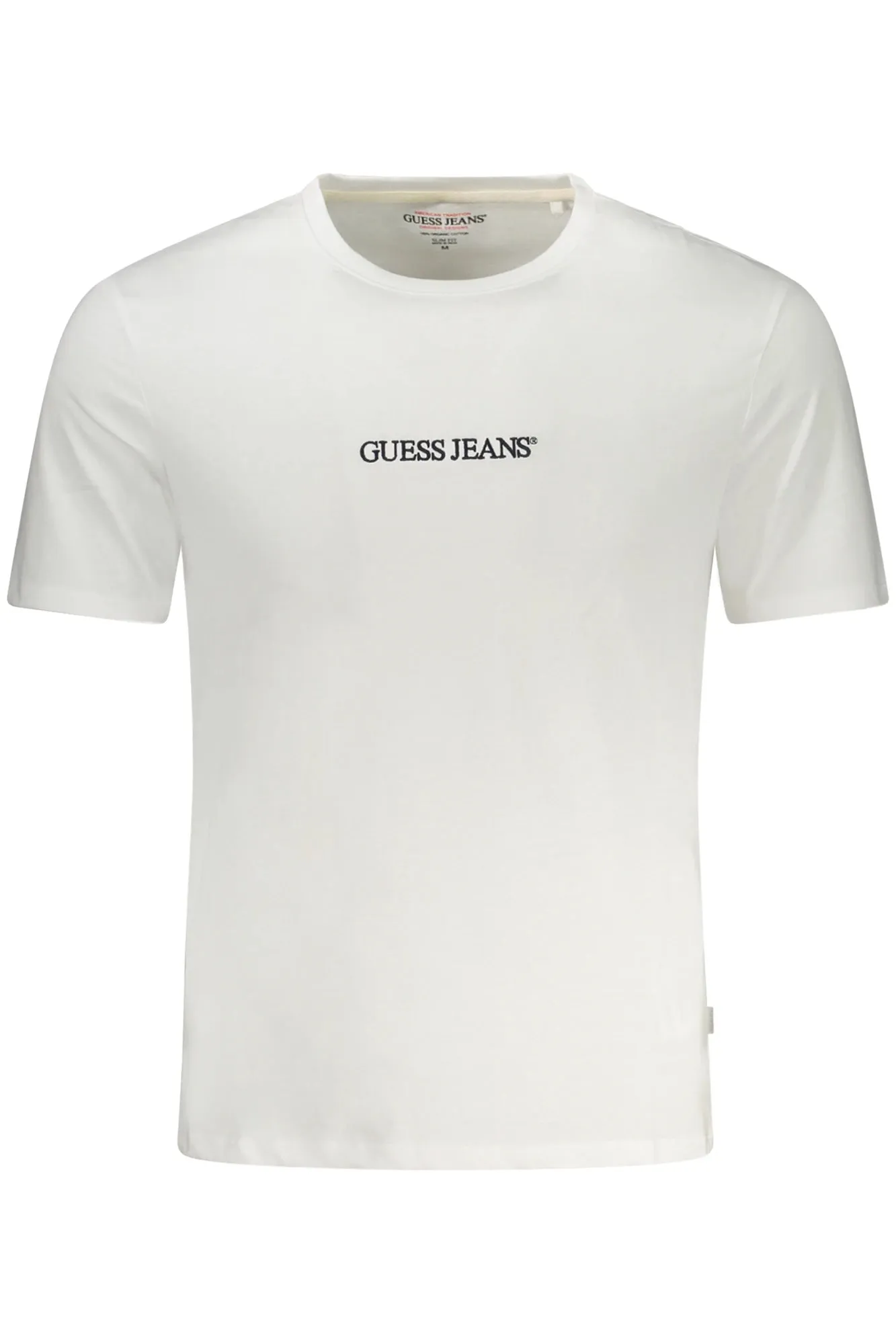 GUESS JEANS SHORT SLEEVE T-SHIRT MEN WHITE sold by Siebentaschen