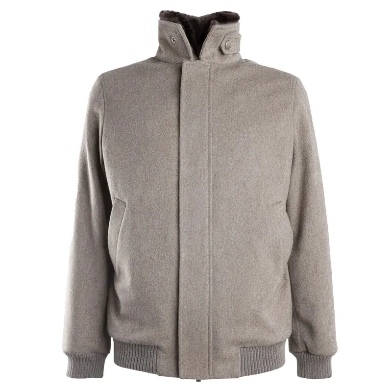 Loro Piana Fabric Jackets Grey Man sold by Siebentaschen