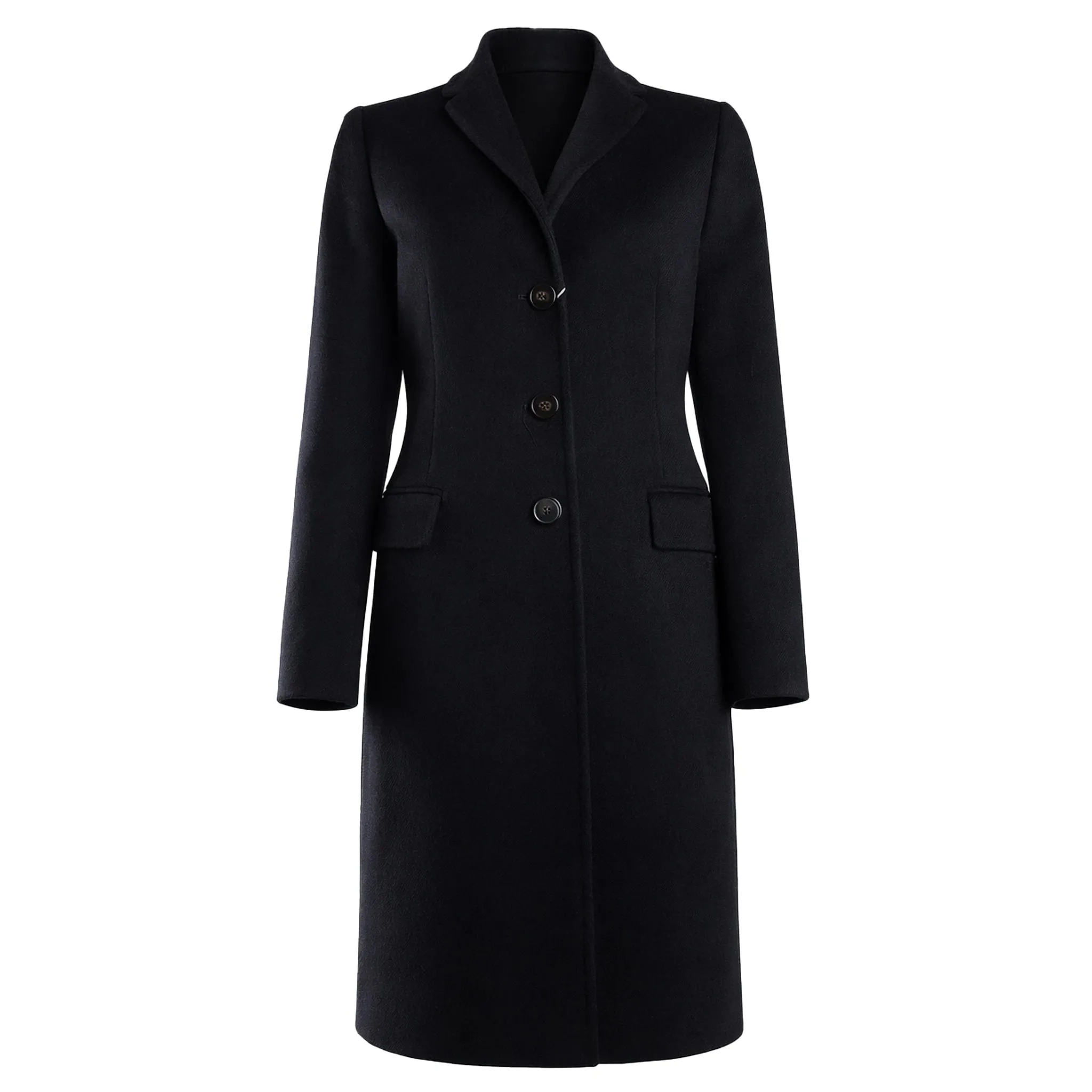 Loro Piana Fabric Coats Black Woman sold by Siebentaschen