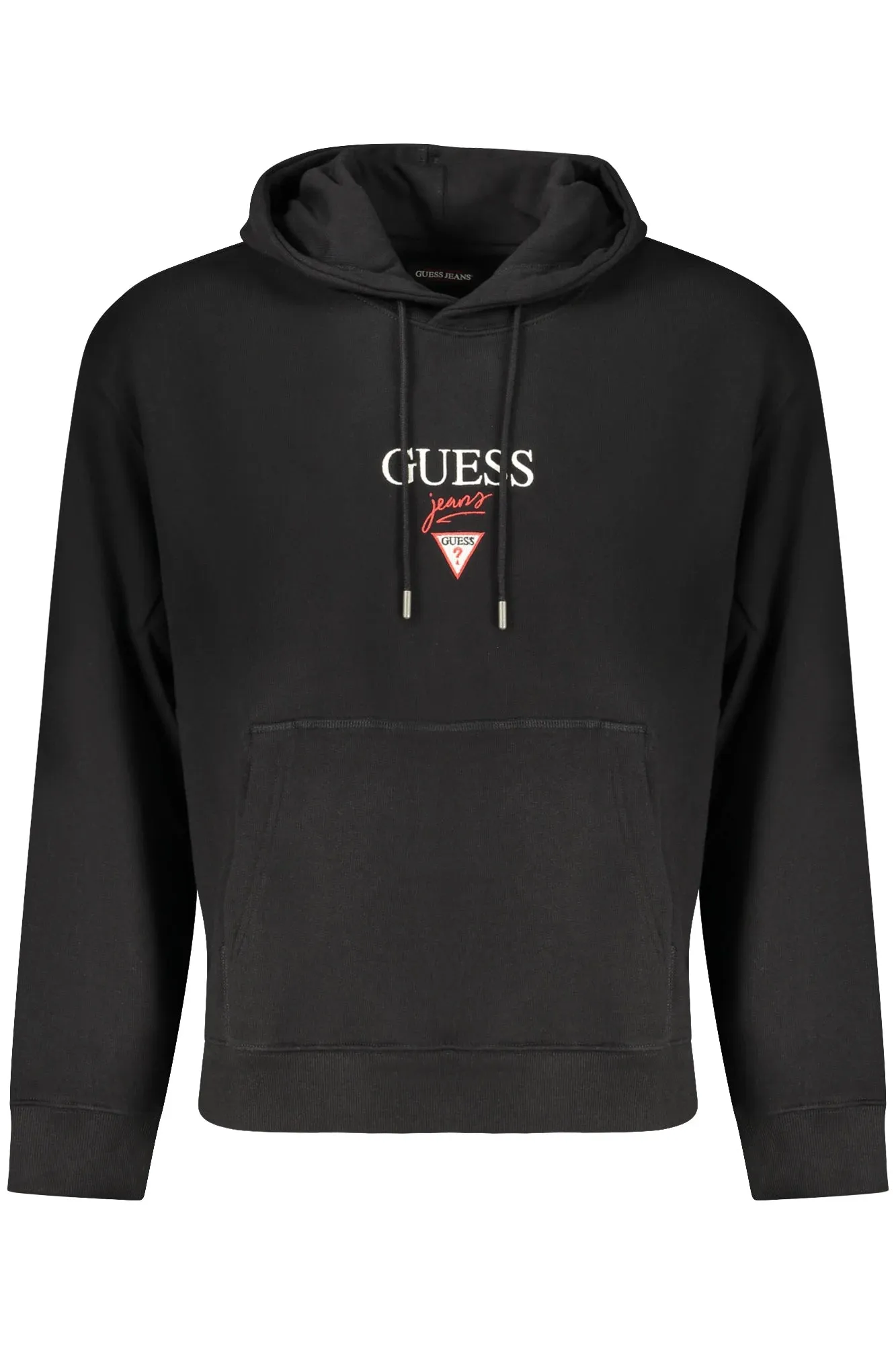 GUESS JEANS MEN S BLACK ZIP-UP SWEATSHIRT sold by Siebentaschen