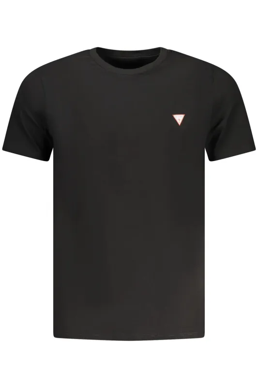 GUESS JEANS MEN S SHORT-SLEEVED T-SHIRT BLACK sold by Siebentaschen