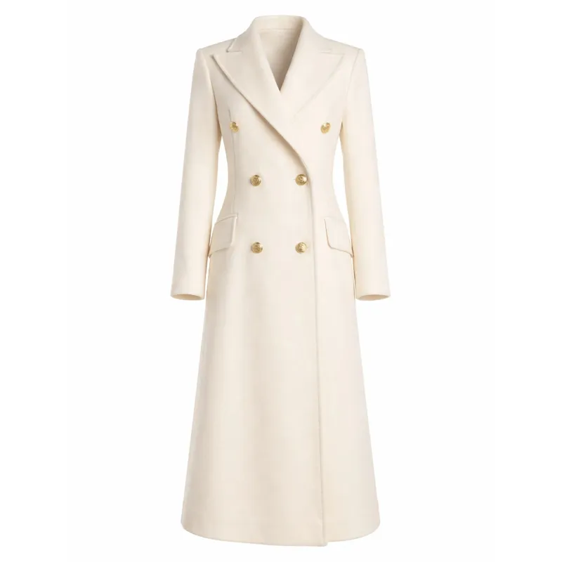 Loro Piana Fabric Coats White Woman sold by Siebentaschen