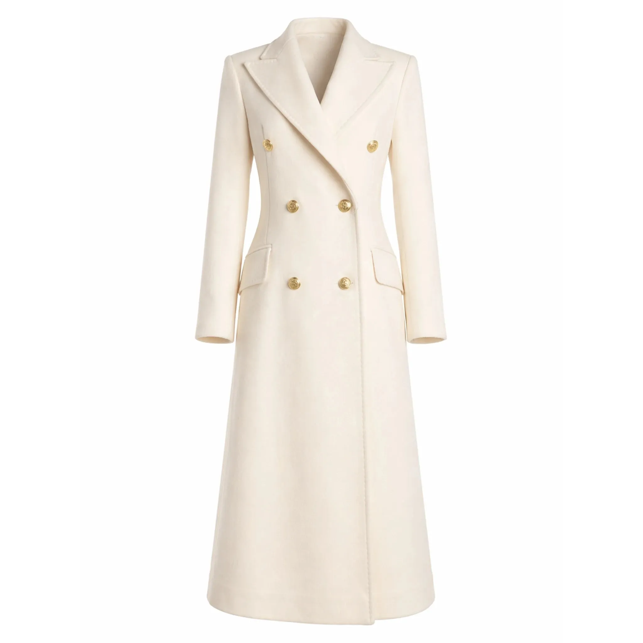 Loro Piana Fabric Coats White Woman sold by Siebentaschen