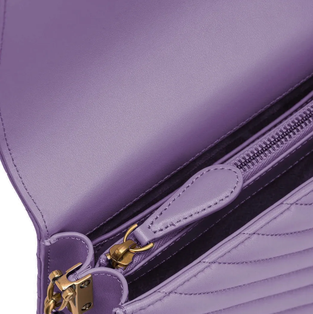 Pinko Crossbody Bags Lilac Woman sold by Siebentaschen product image thumbnail 4