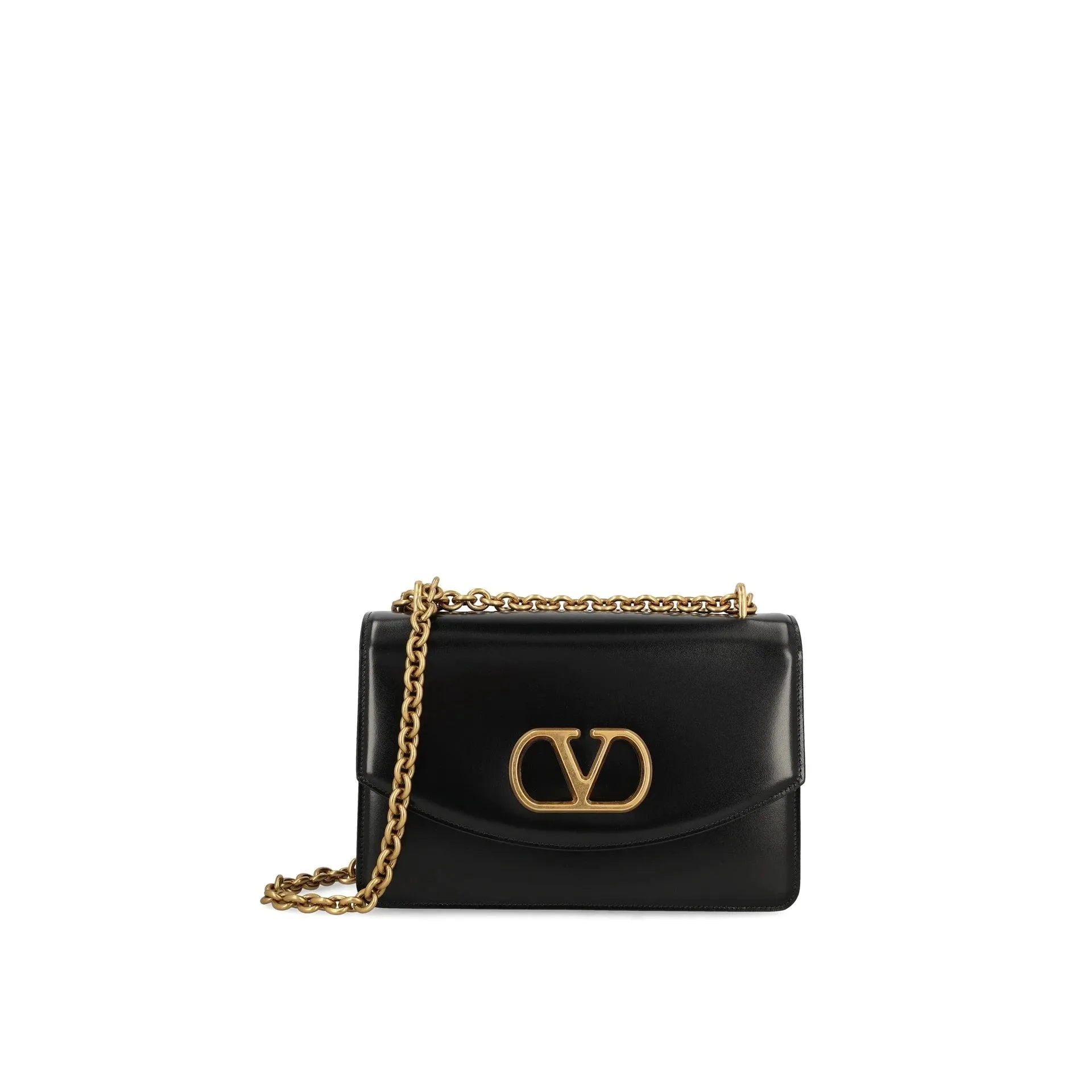 Valentino Garavani Vain Leather Shoulder Bag sold by Siebentaschen