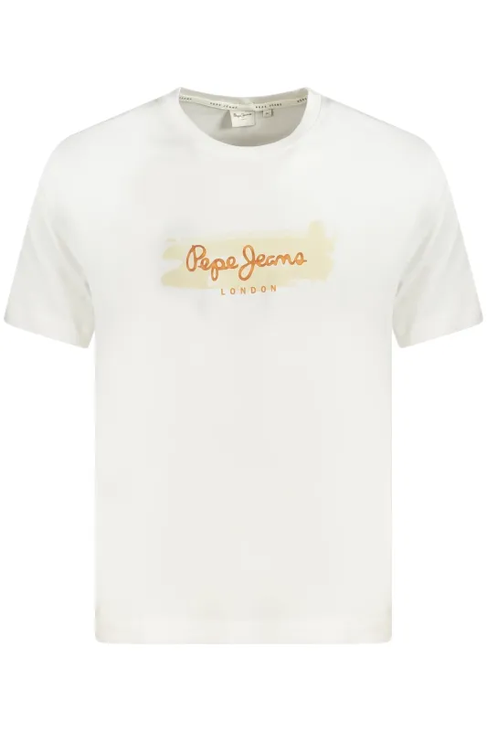 PEPE JEANS SHORT SLEEVE T-SHIRT MEN WHITE sold by Siebentaschen