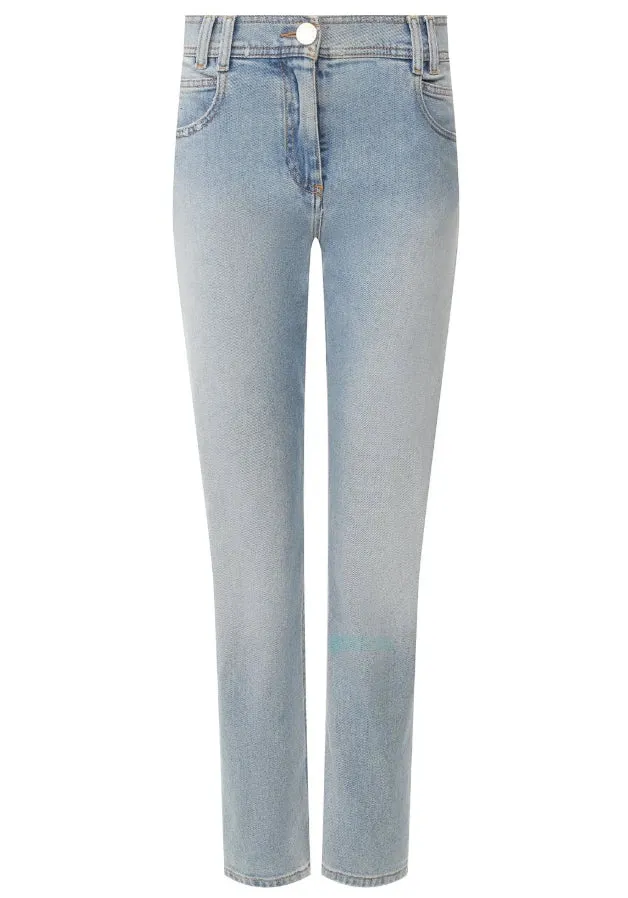 Balmain Jeans Light Blue Woman sold by Siebentaschen
