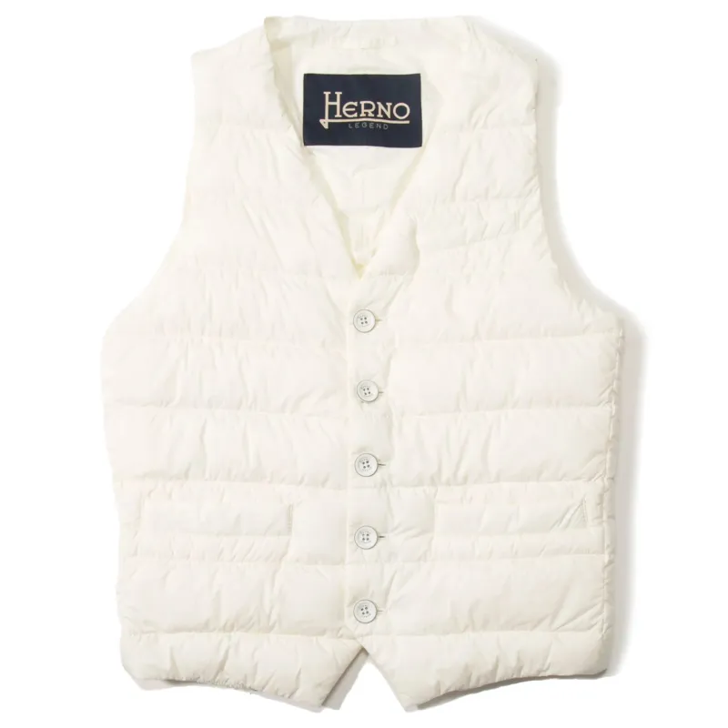 Herno Vest White Man sold by Siebentaschen