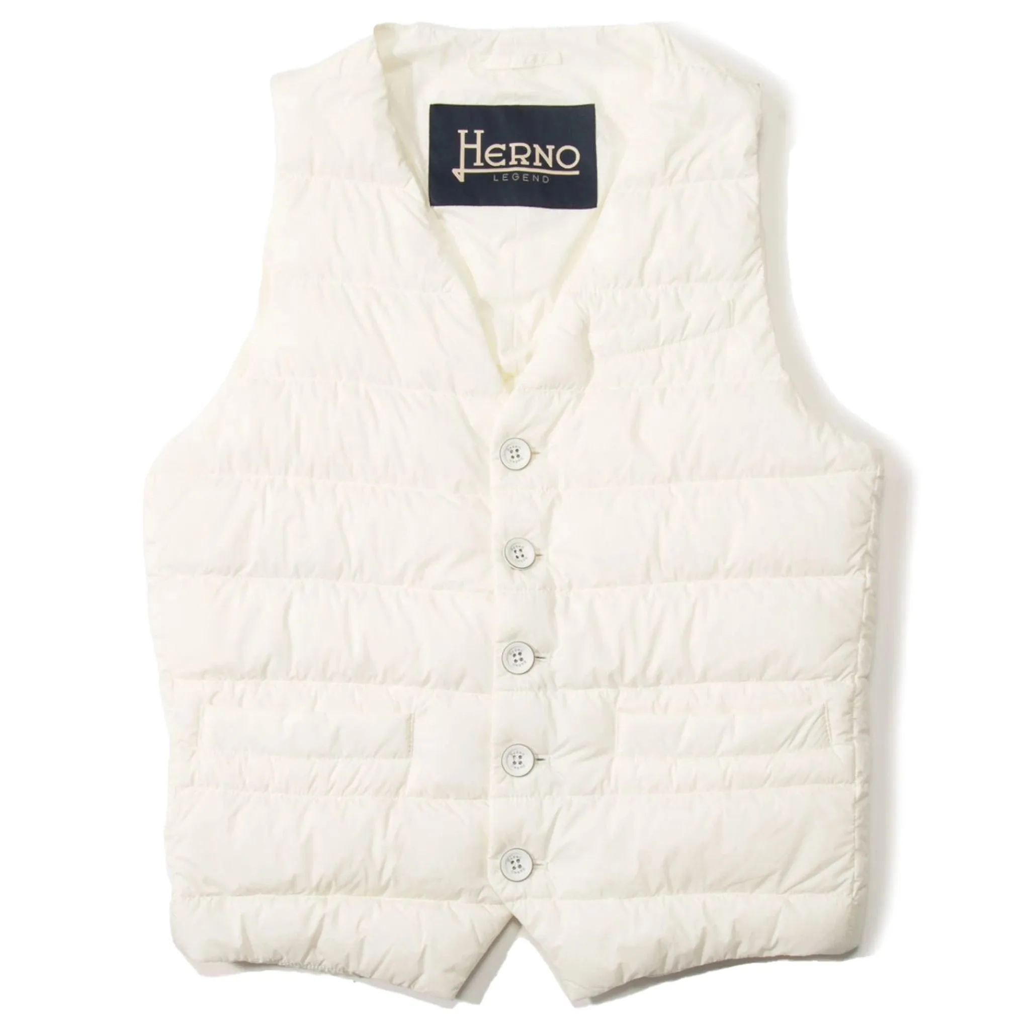 Herno Vest White Man sold by Siebentaschen