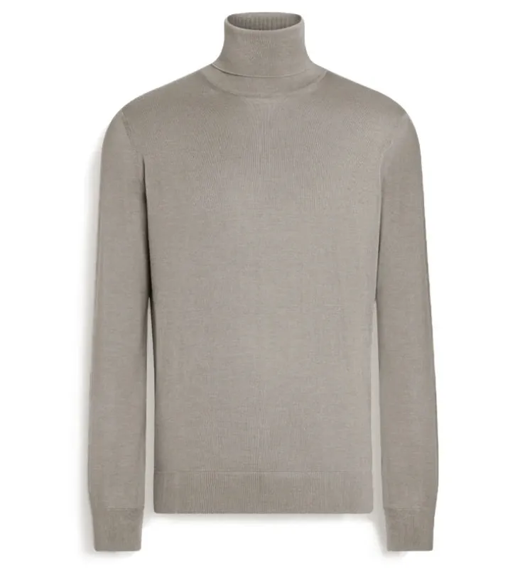Emilio Romanelli Sweaters Grey Man made by Siebentaschen