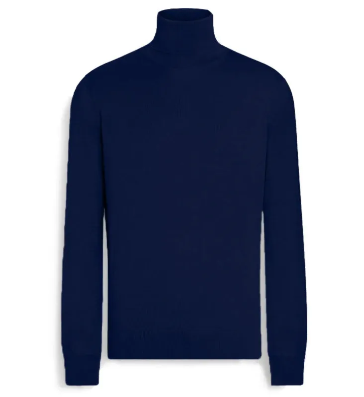 Emilio Romanelli Sweaters Blue Man made by Siebentaschen