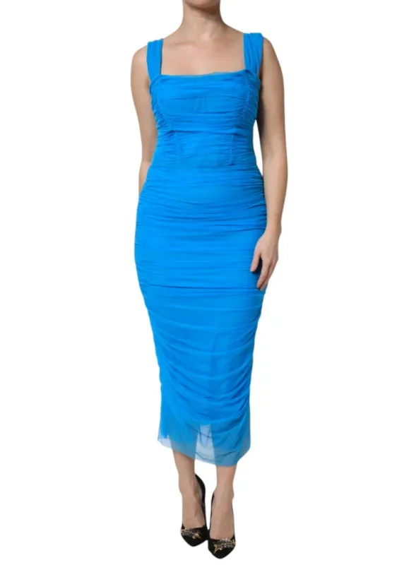 Dolce & Gabbana Dress Light Blue Woman sold by Siebentaschen