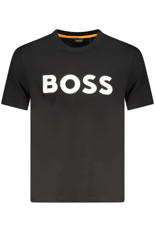 HUGO BOSS MEN S SHORT SLEEVE T-SHIRT BLACK sold by Siebentaschen