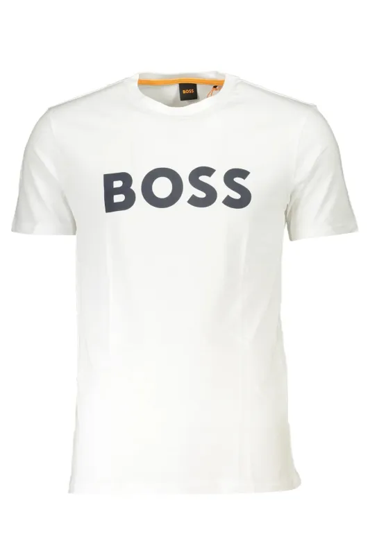 HUGO BOSS MEN S WHITE SHORT SLEEVE T-SHIRT sold by Siebentaschen