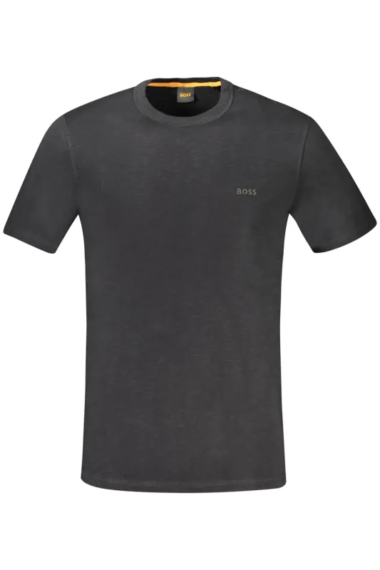 HUGO BOSS MEN S SHORT SLEEVE T-SHIRT BLACK sold by Siebentaschen