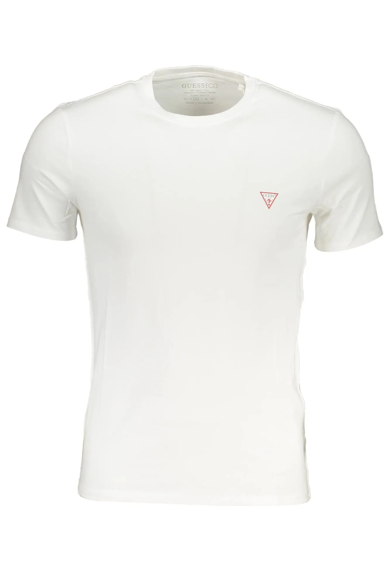 GUESS JEANS WHITE MEN S SHORT SLEEVED T-SHIRT sold by Siebentaschen