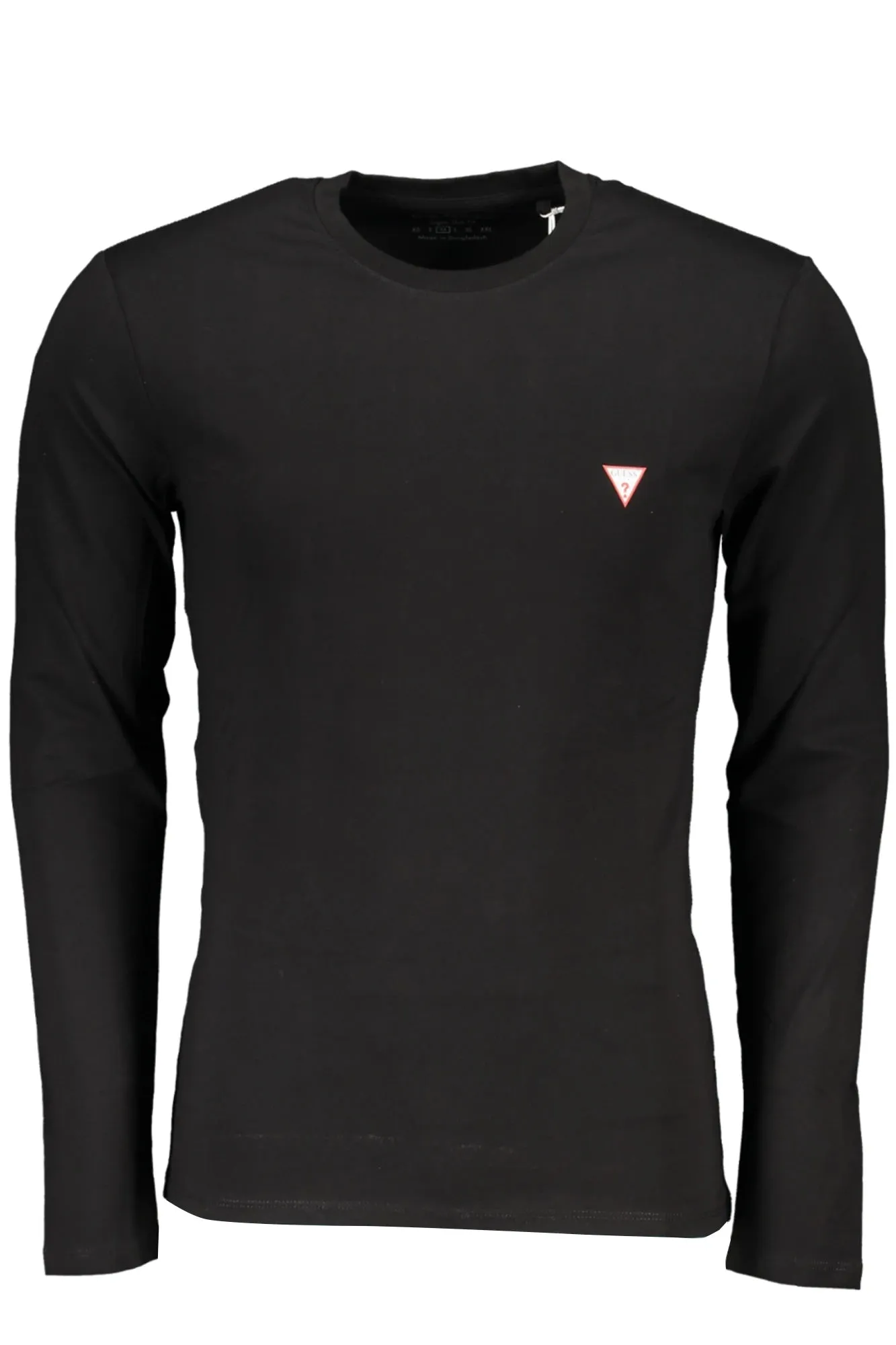 GUESS JEANS MEN S LONG SLEEVE T-SHIRT BLACK sold by Siebentaschen