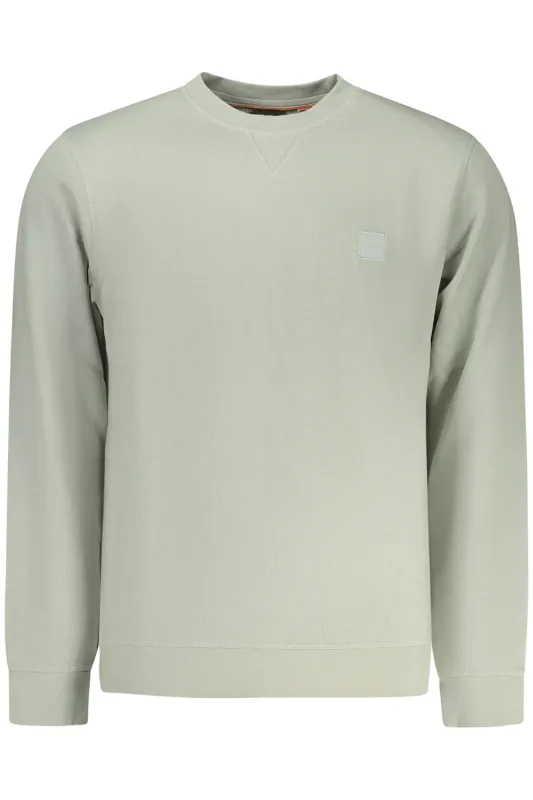 BOSS MEN S ZIP-UP SWEATSHIRT, GREEN made by Hugo Boss