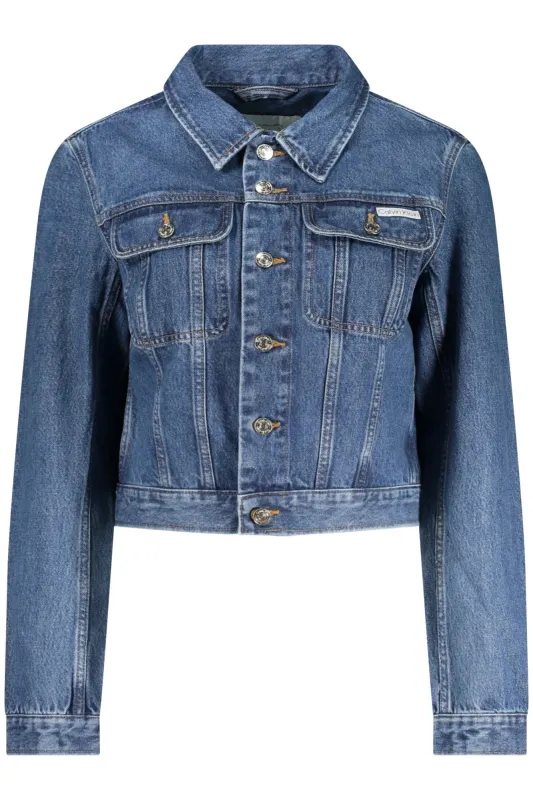 CALVIN KLEIN WOMEN S BLUE DENIM JACKET sold by Siebentaschen